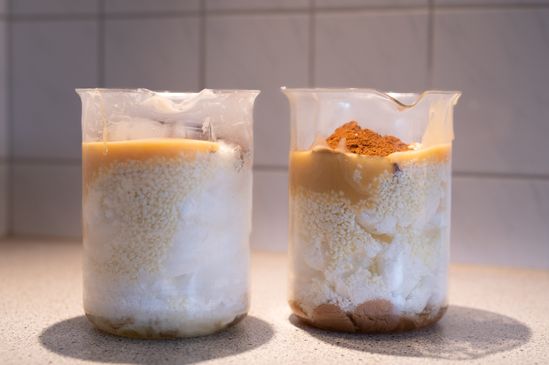Fertig fürs Wasserbad