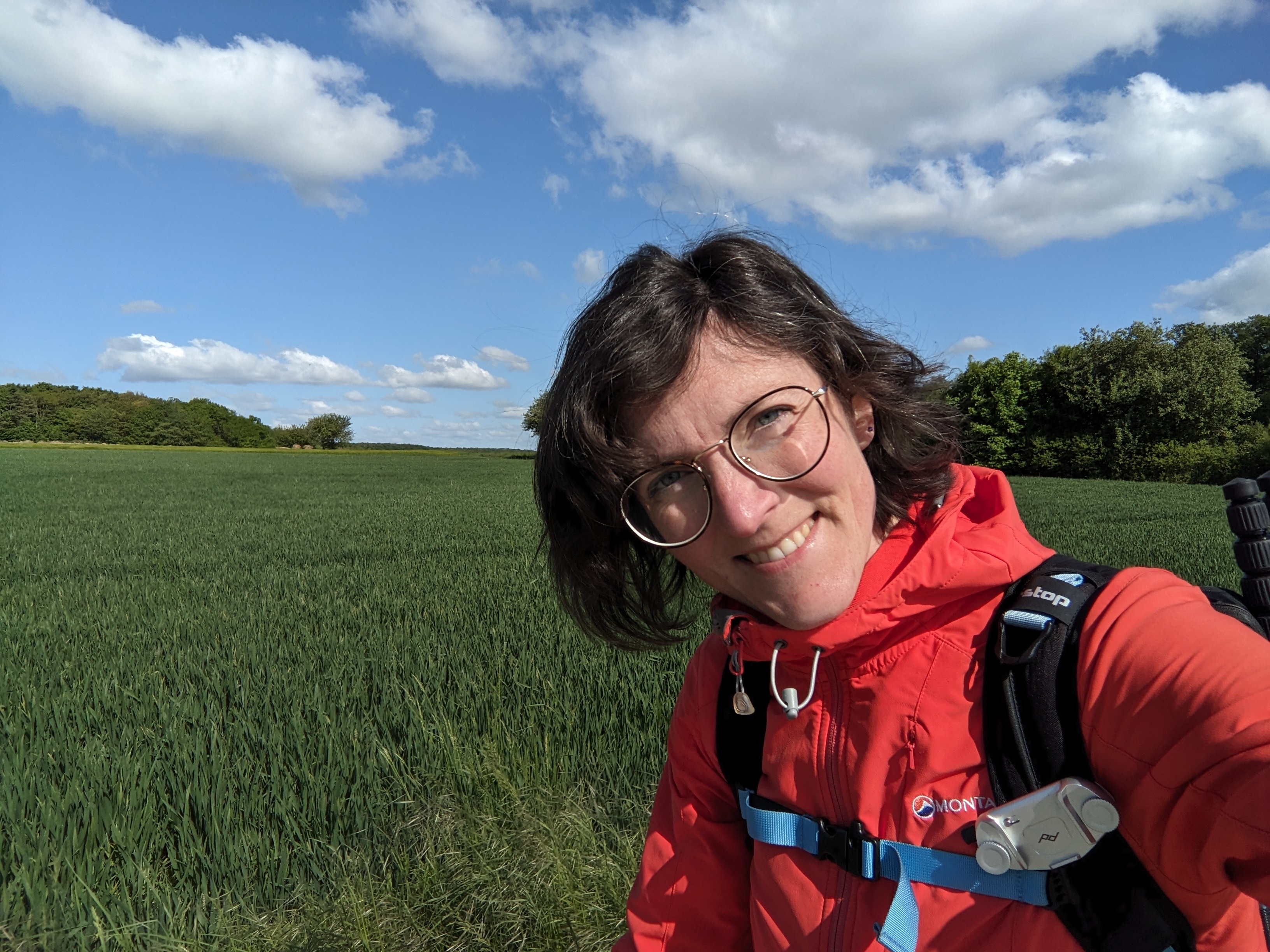 Radtour mit Fotorucksack